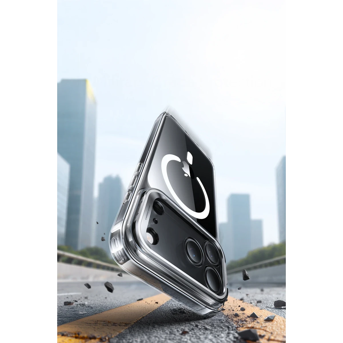ESR Apple iPhone 17 Pro Classic Hybrid Magsafe Standlı Kapak - Şeffaf