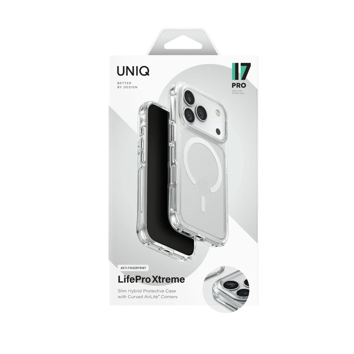 Uniq Apple iPhone 17 Pro LifePro Xtreme Magsafe Kapak - Şeffaf