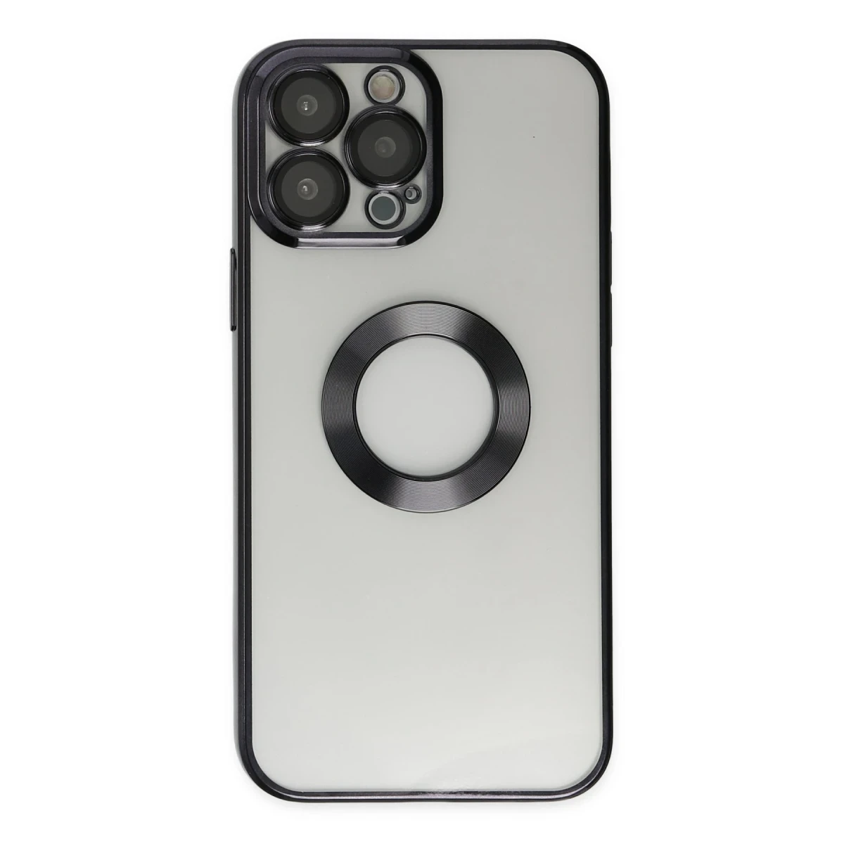 Newface Apple iPhone 13 Pro Kılıf Slot Silikon - Siyah — görsel 5