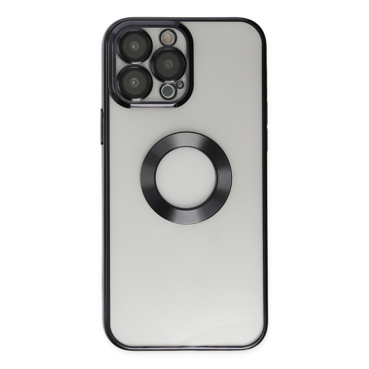 Newface Apple iPhone 13 Pro Kılıf Slot Silikon - Siyah — görsel 9