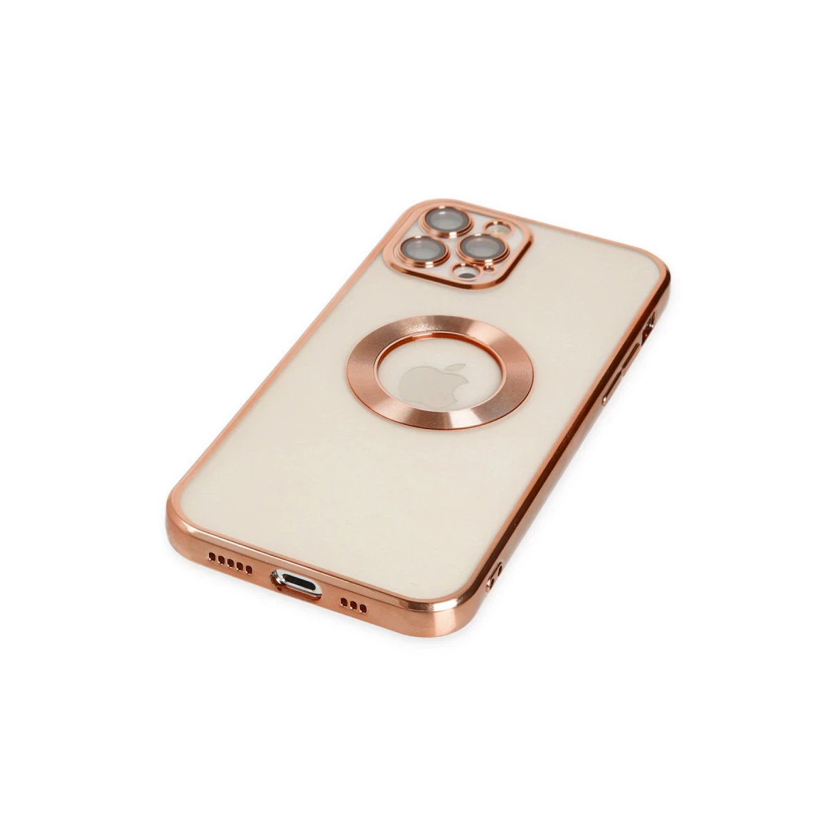 Newface Apple iPhone 11 Pro Max Kılıf Slot Silikon - Rose Gold — görsel 7