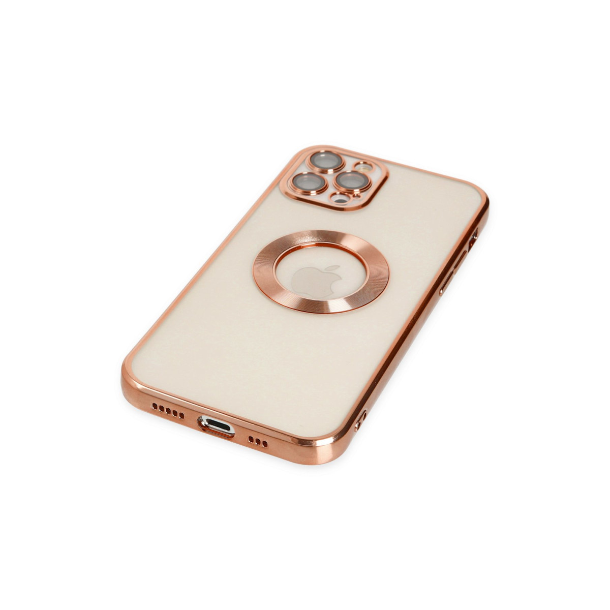 Newface Apple iPhone 11 Pro Max Kılıf Slot Silikon - Rose Gold — görsel 11