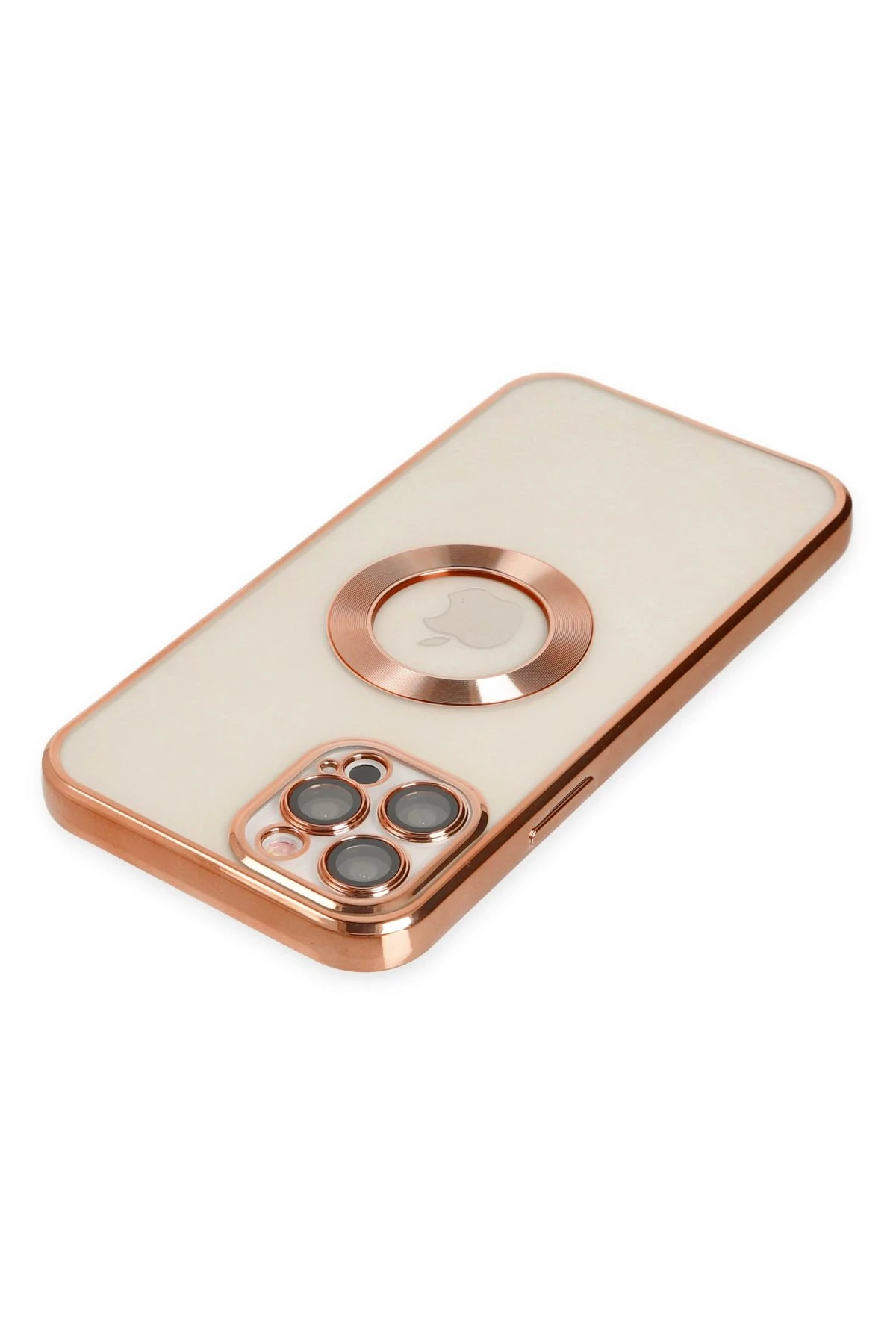 Newface Apple iPhone 11 Pro Max Kılıf Slot Silikon - Rose Gold — görsel 4