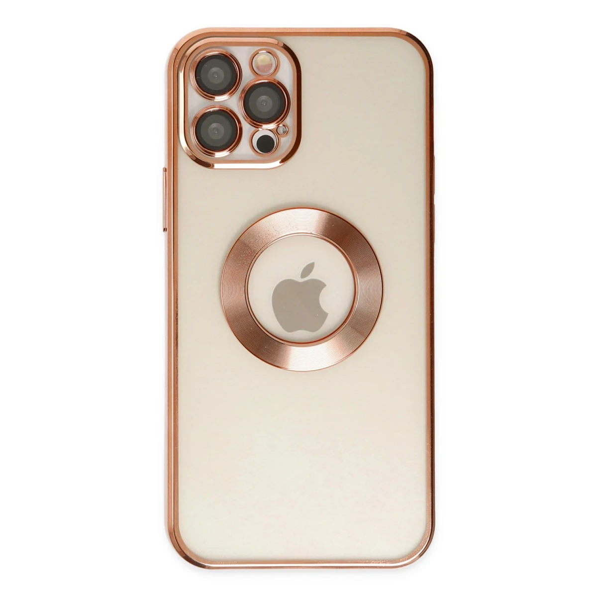 Newface Apple iPhone 11 Pro Max Kılıf Slot Silikon - Rose Gold — görsel 5