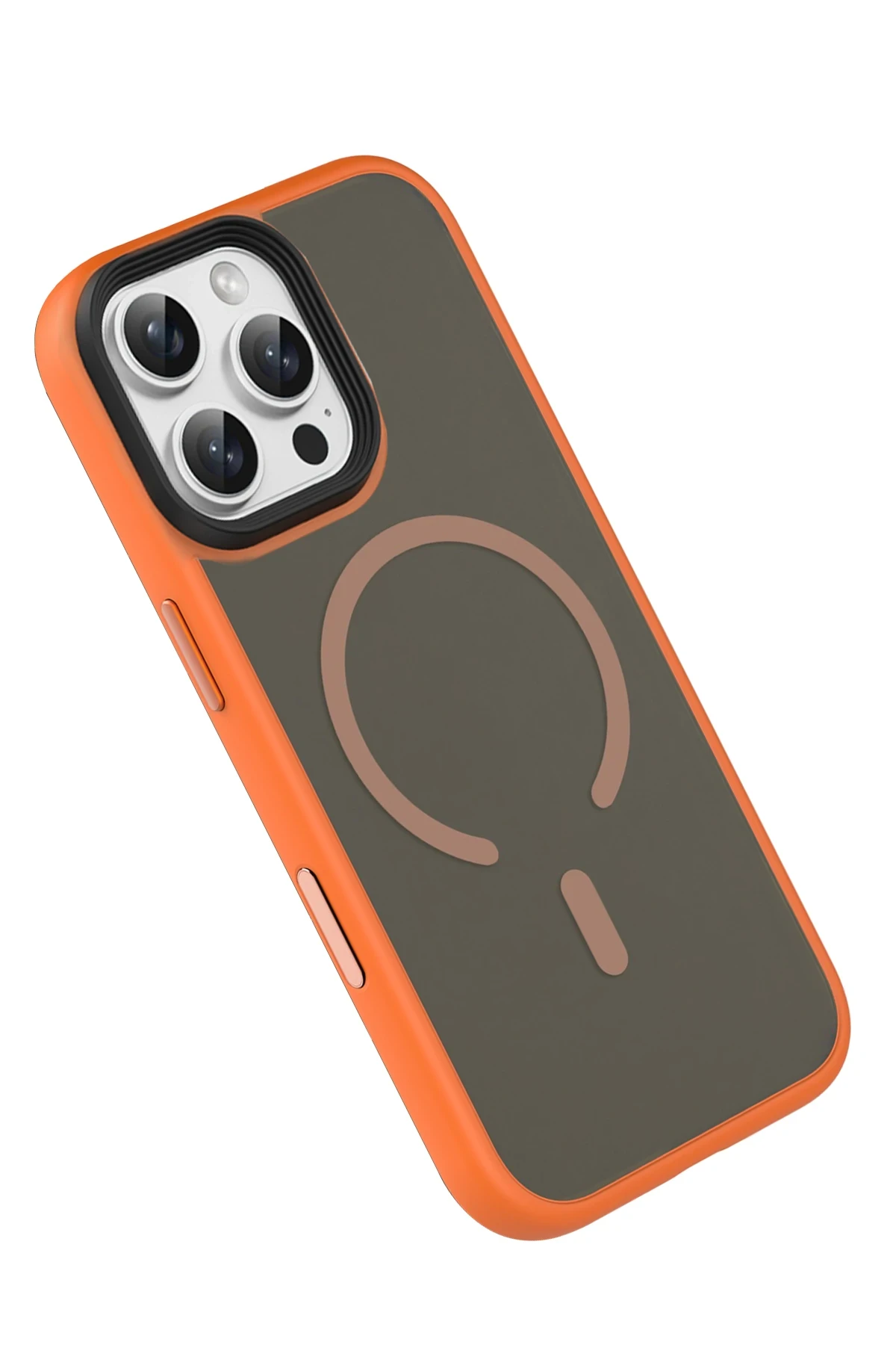 Joko Apple iPhone 16 Pro Max Megane Magsafe Kapak - Turuncu
