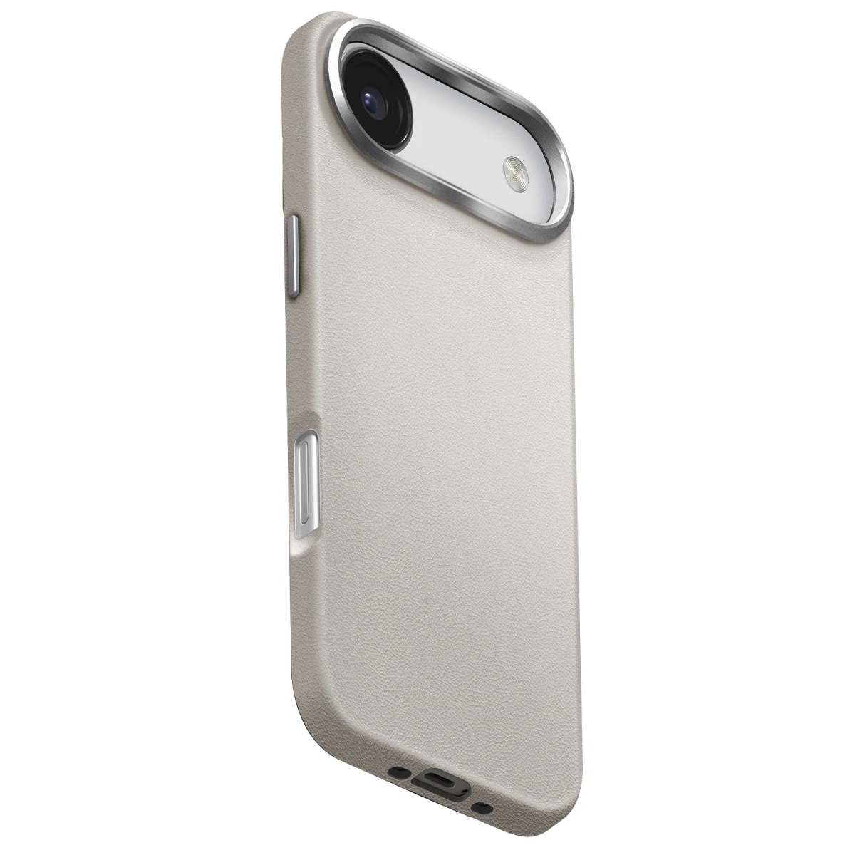 Uniq Apple iPhone 17 Air Lyden Magsafe Deri Kapak - Gri