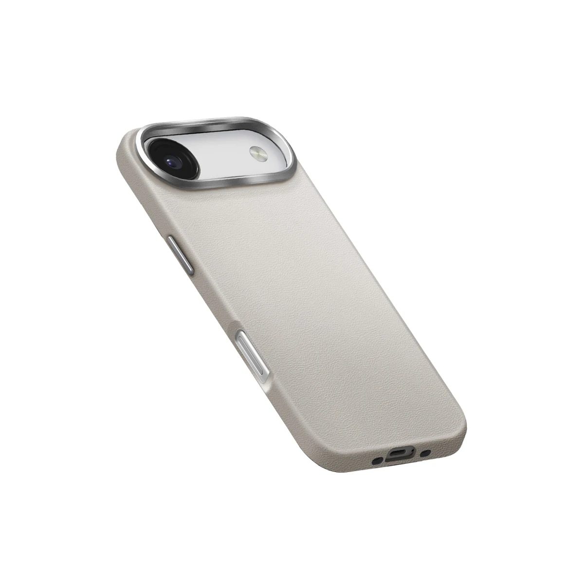 Uniq Apple iPhone 17 Air Lyden Magsafe Deri Kapak - Gri
