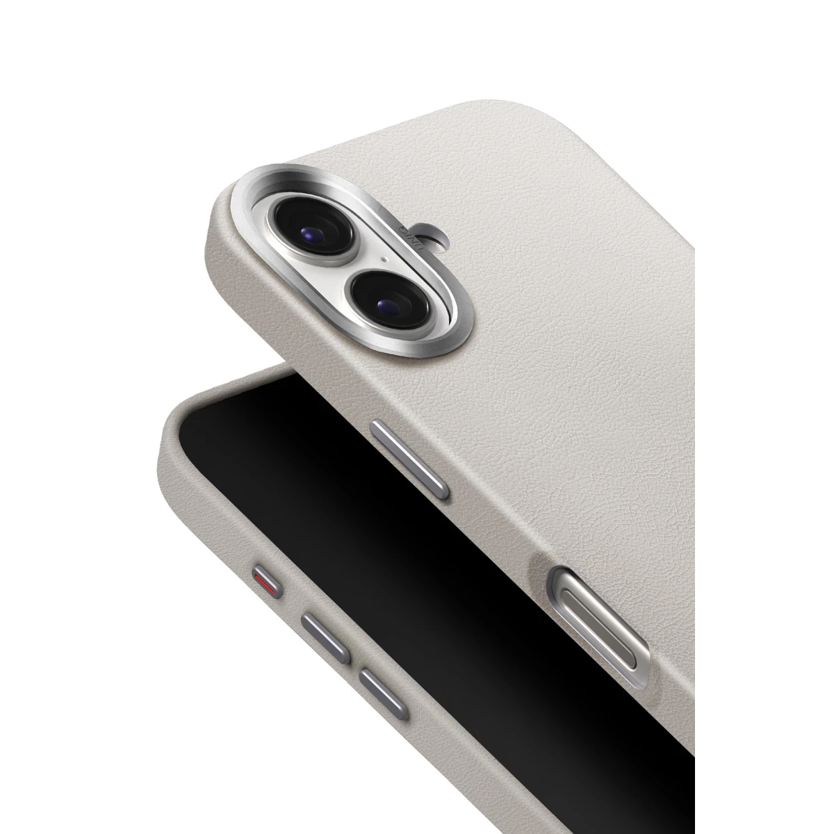 Uniq Apple iPhone 17 Lyden Magsafe Deri Kapak - Gri