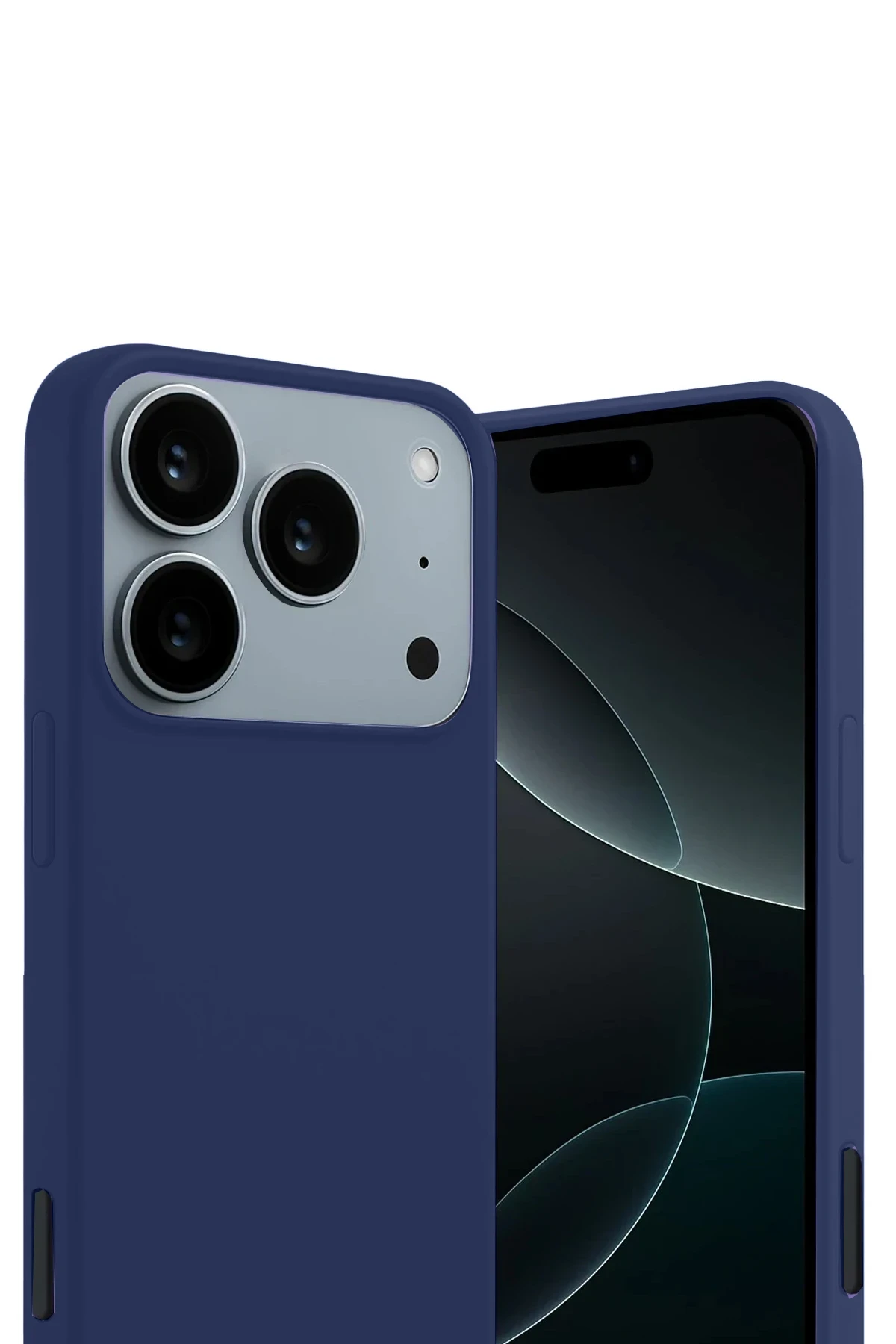Newface Apple iPhone 17 Pro First Silikon - Lacivert