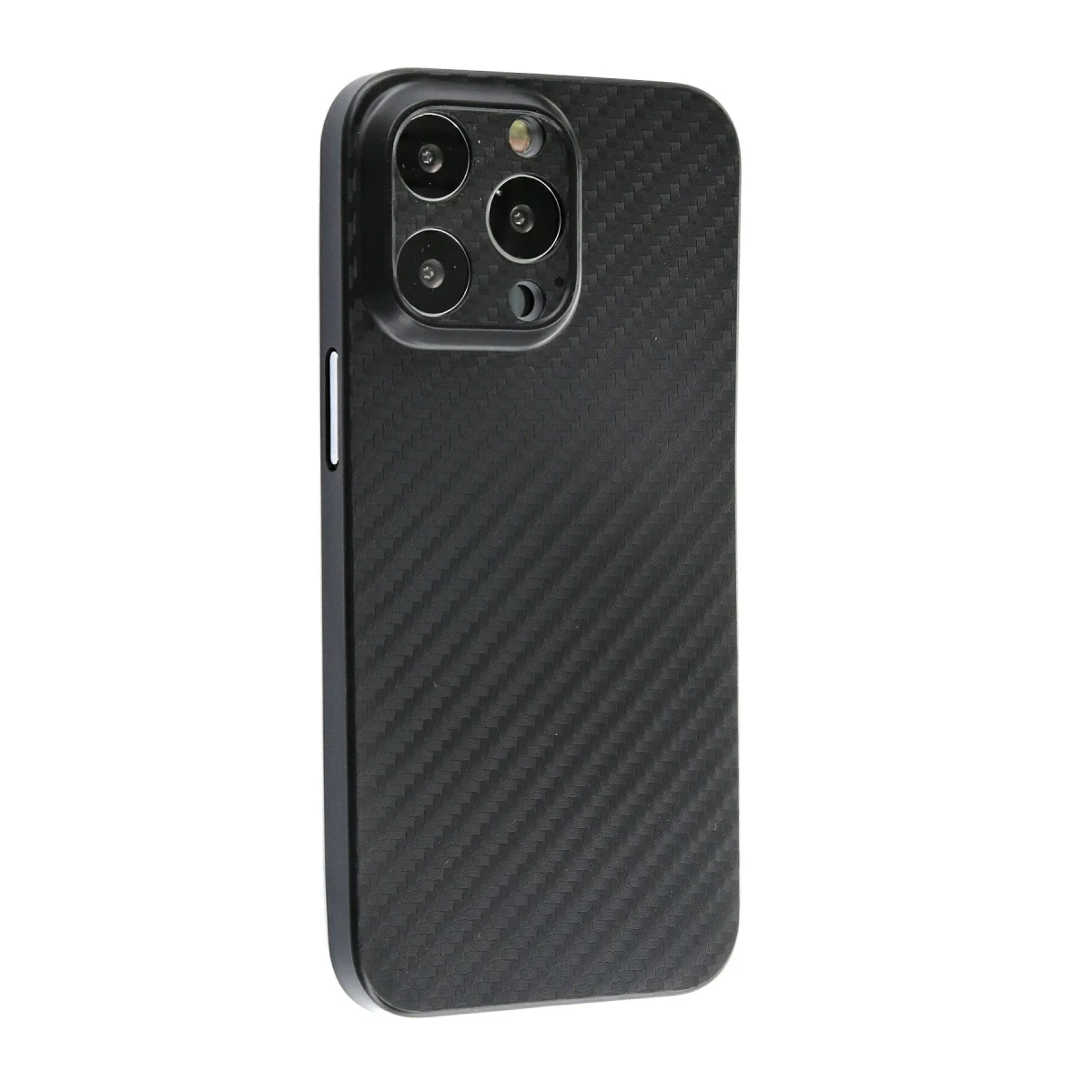 Newface Apple iPhone 13 Pro Max Kılıf Karbon PP Silikon - Siyah — görsel 5
