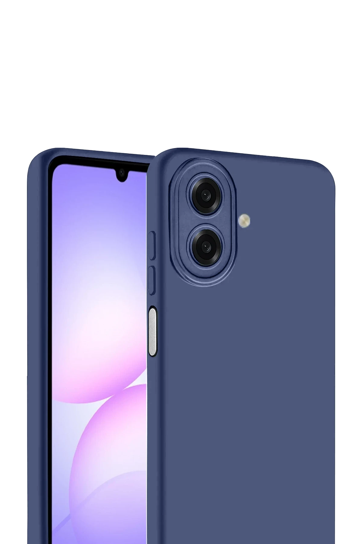 Newface Samsung Galaxy A07 First Silikon - Lacivert