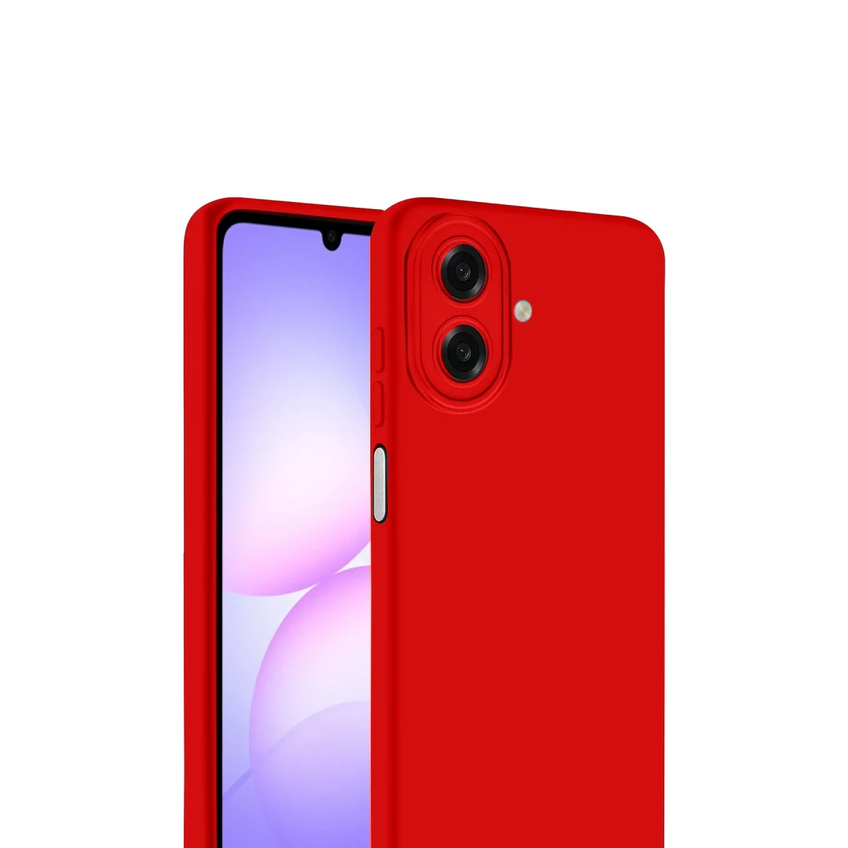 Newface Samsung Galaxy A07 4G First Silikon - Kırmızı