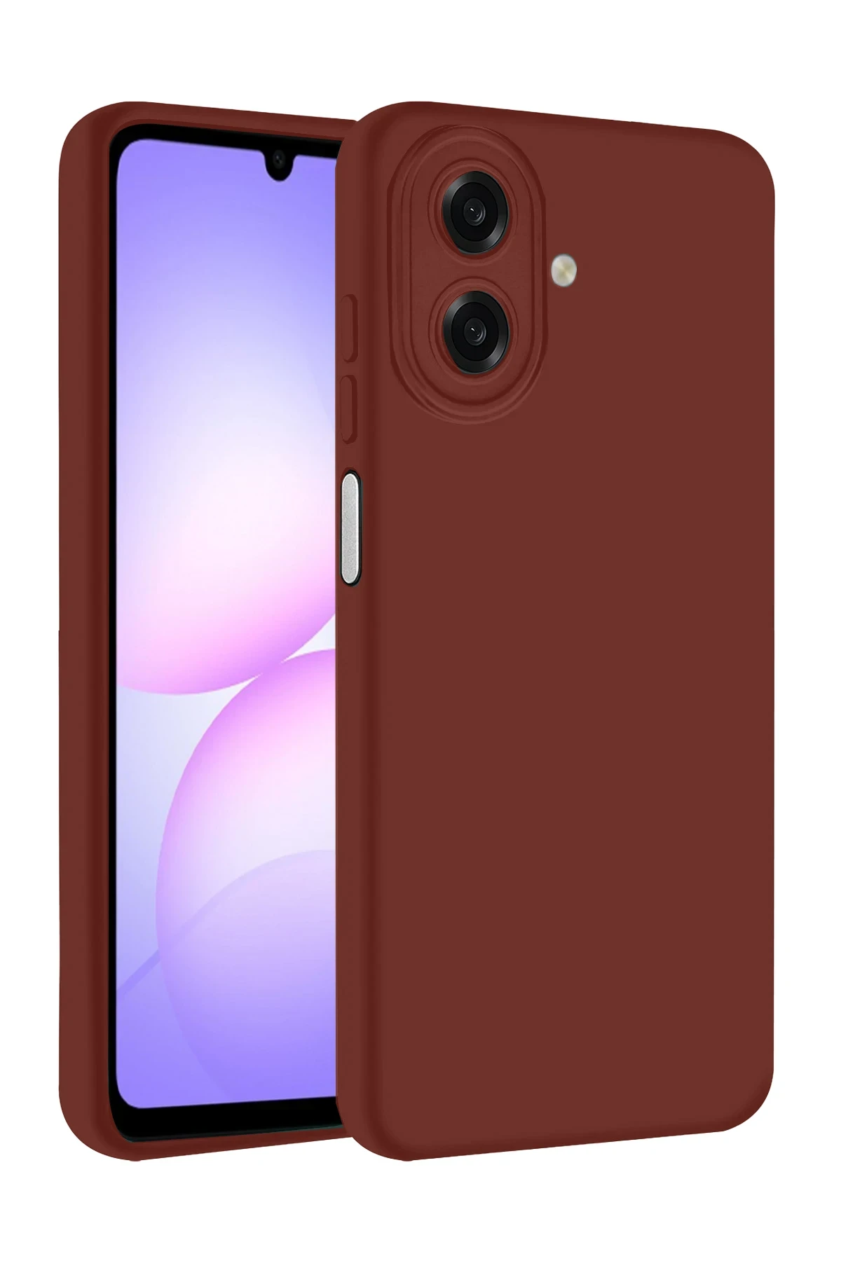 Newface Samsung Galaxy A07 First Silikon - Bordo
