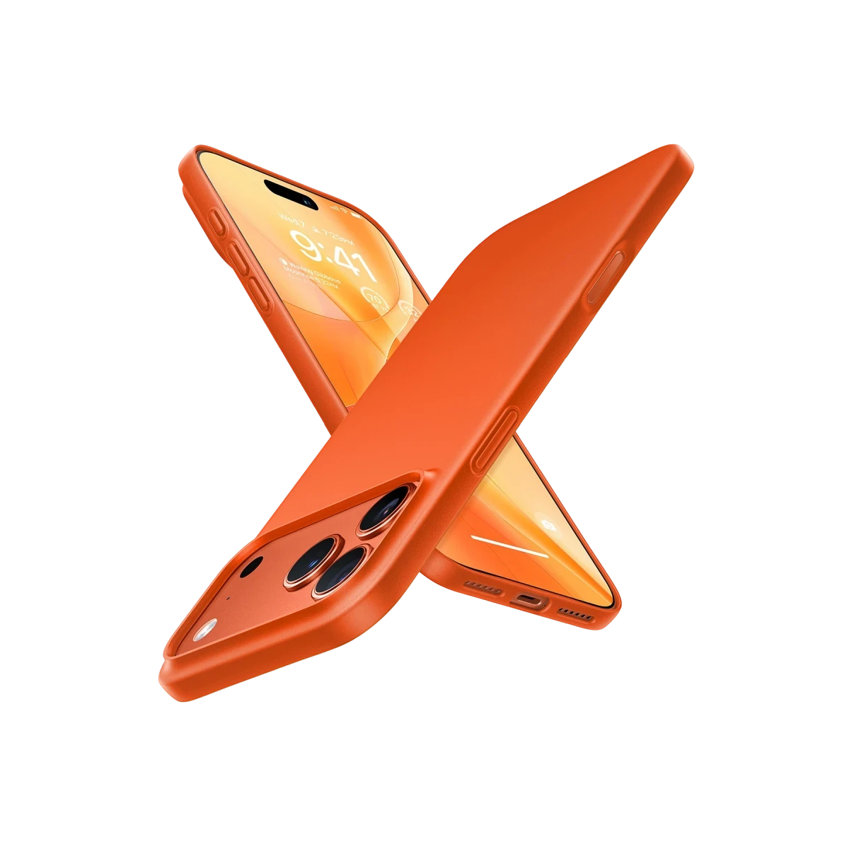 Torras Apple iPhone 17 Pro SlimFit Magsafe Kılıf - Turuncu