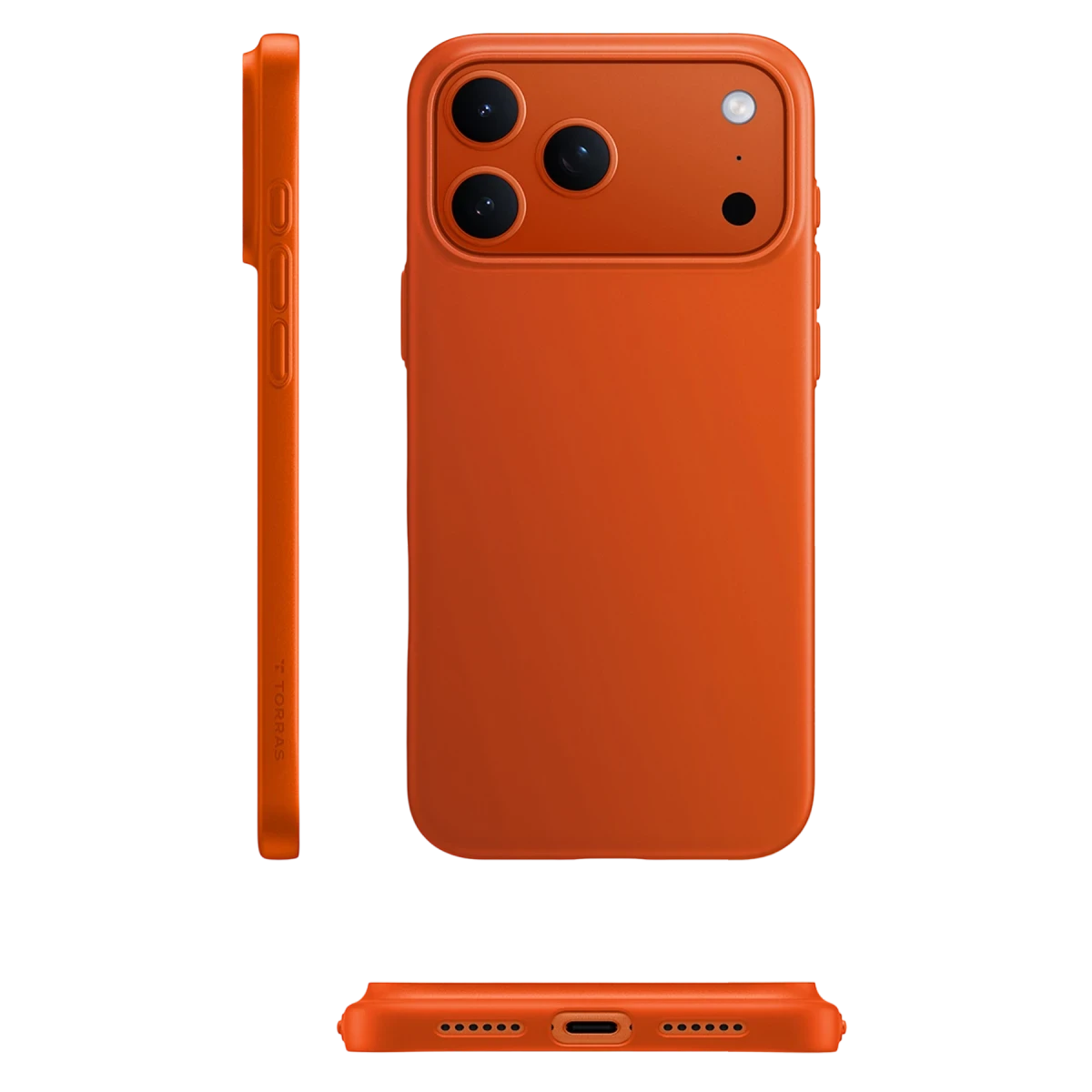 Torras Apple iPhone 17 Pro SlimFit Magsafe Kılıf - Turuncu