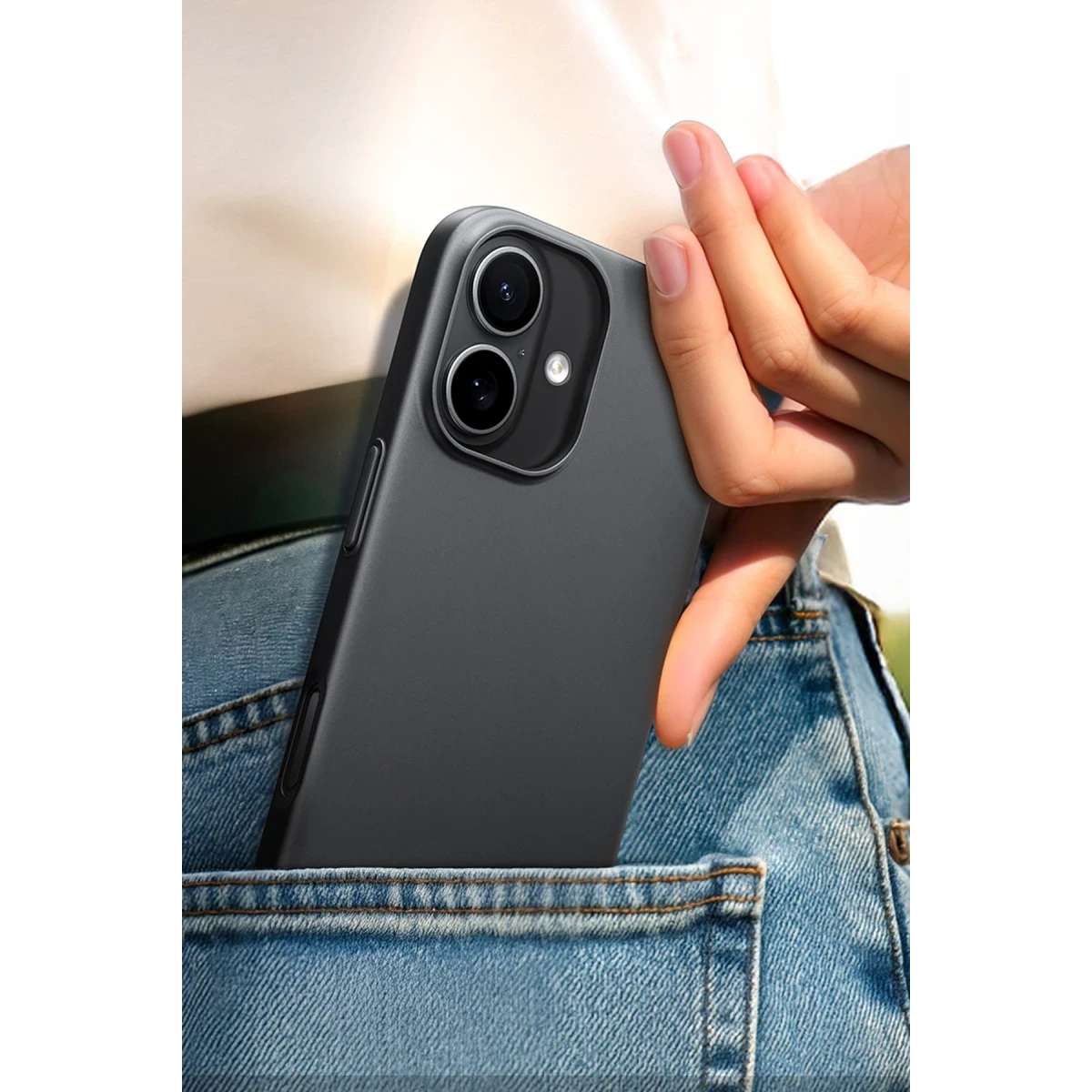 Torras Apple iPhone 17 SlimFit Magsafe Kılıf - Siyah