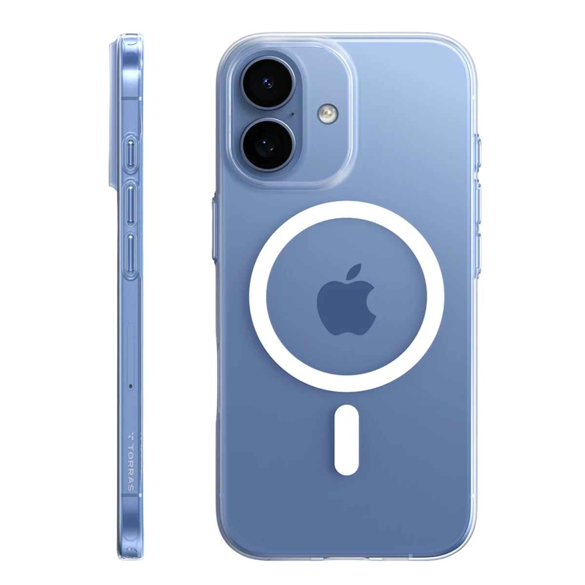 Torras Apple iPhone 17 SlimFit Magsafe Kılıf - Şeffaf