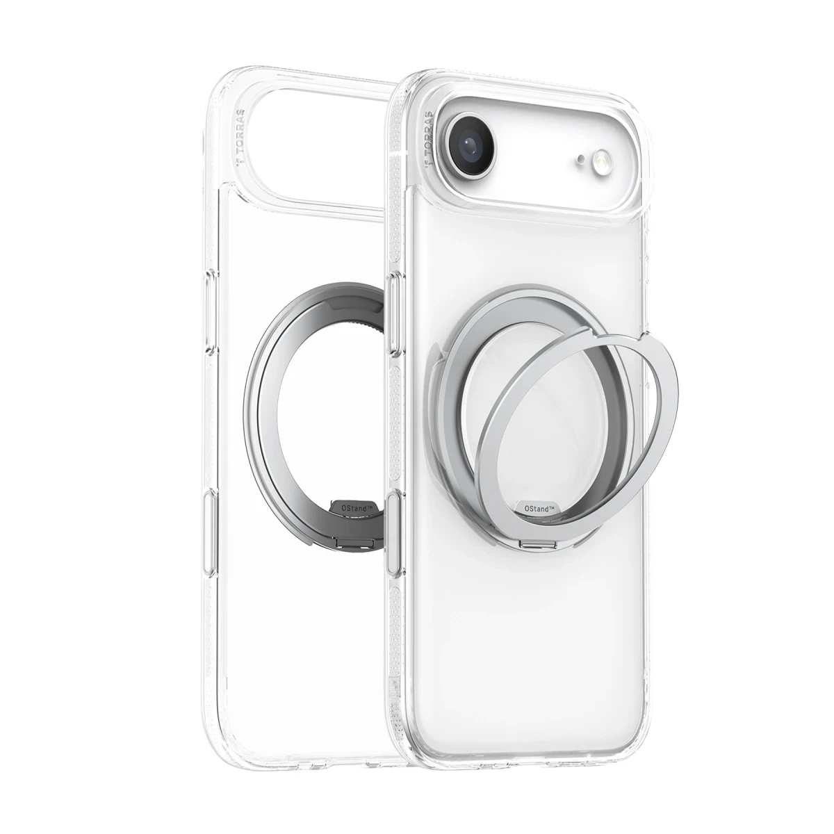 Torras Apple iPhone 17 Air O Stand R Fitness Serisi Magsafe Kılıf - Şeffaf