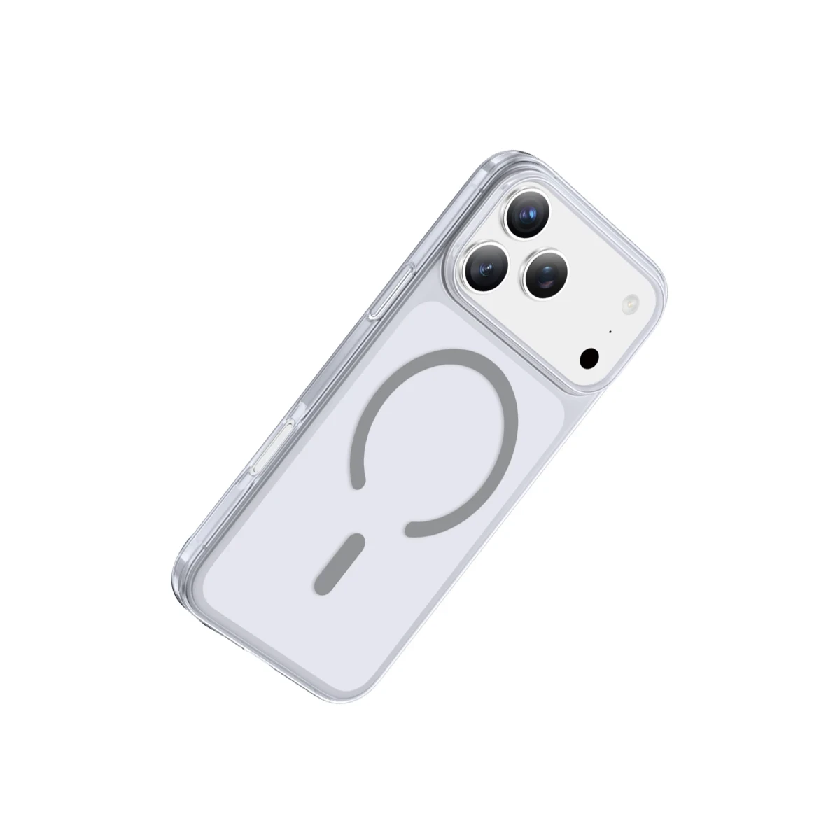 Keephone Apple iPhone 17 Pro Max X-Crystal Slim Magsafe Kılıf - Natural Grey