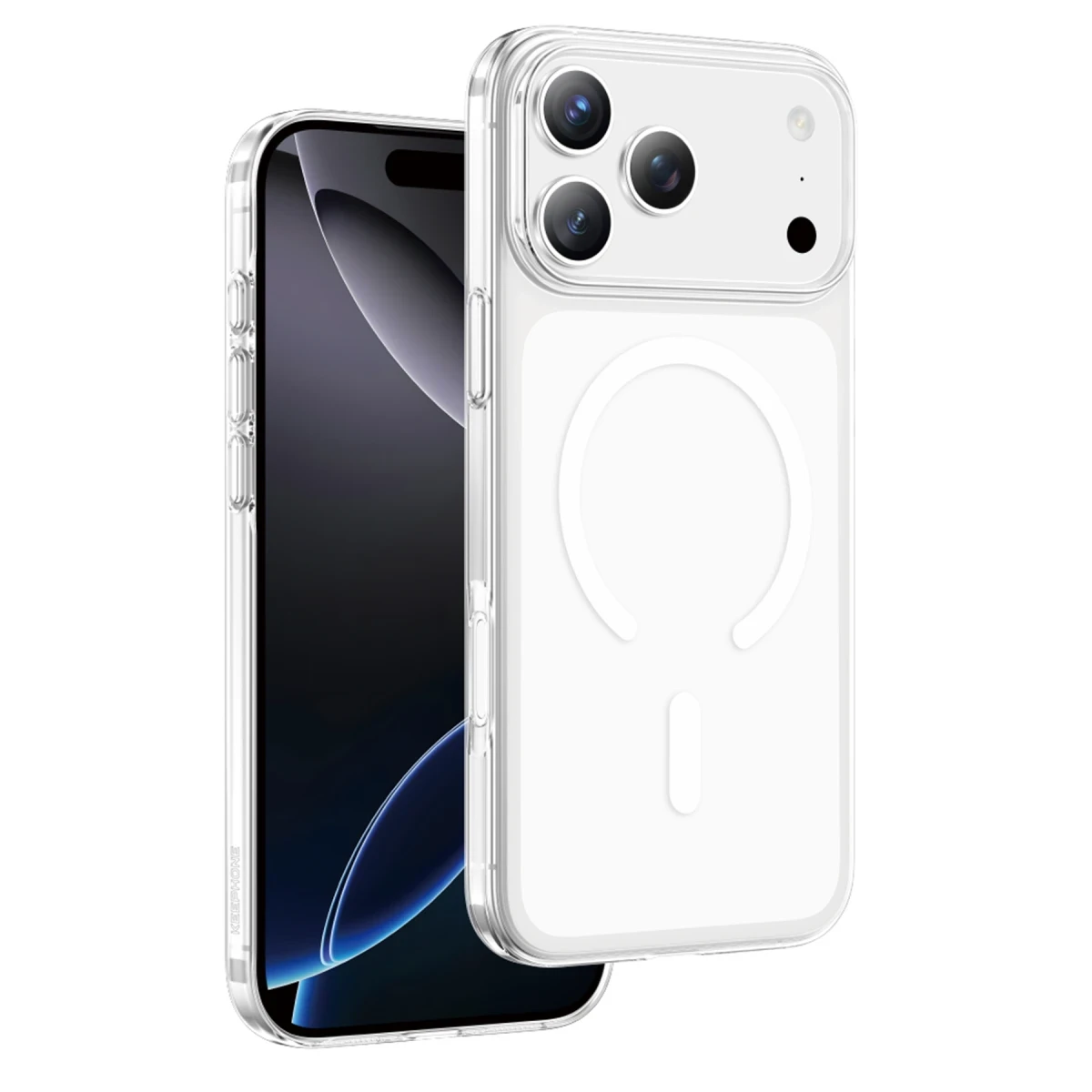 Keephone Apple iPhone 18 Pro Max/17 Pro Max X-Crystal Slim Magsafe Kılıf - Şeffaf 2