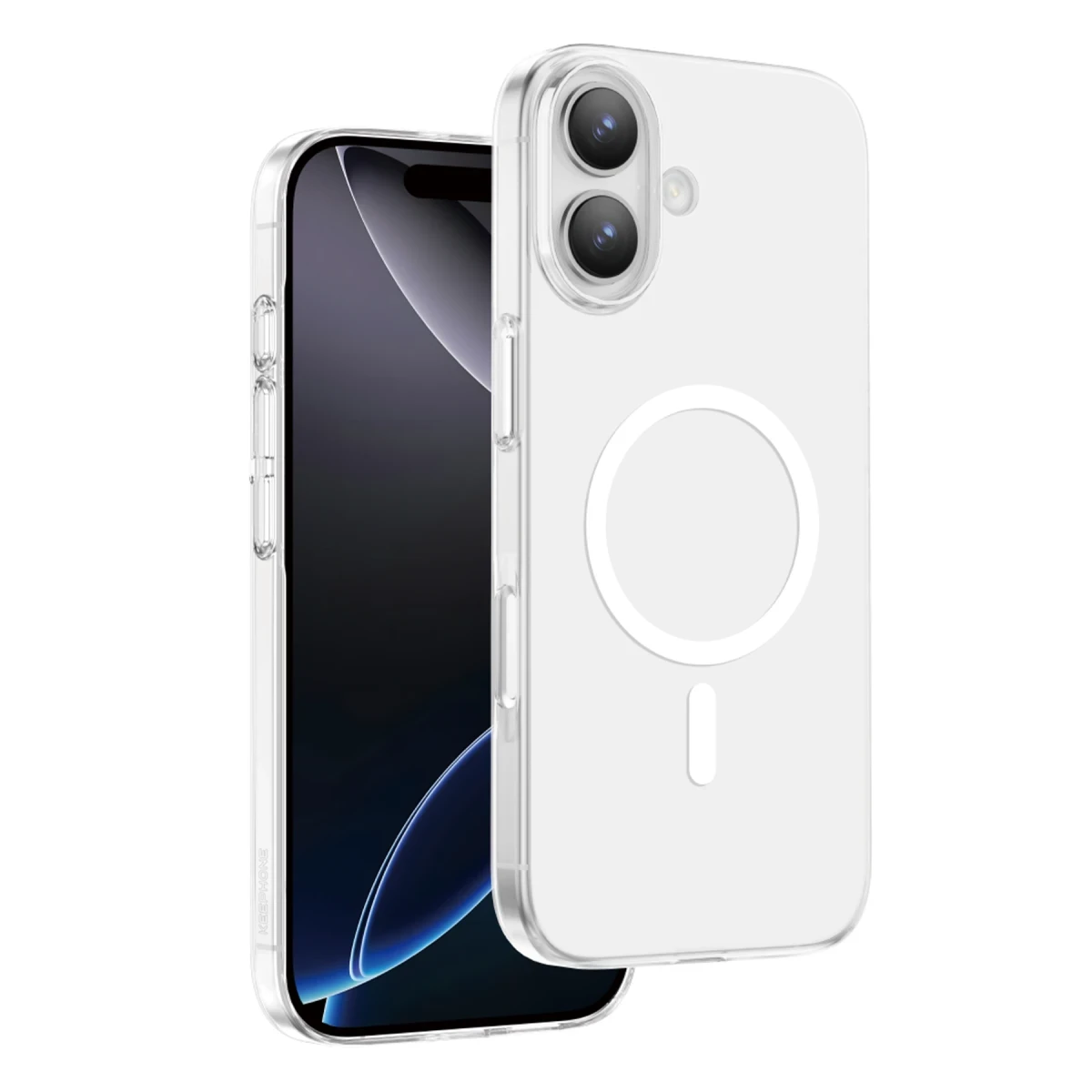 Keephone Apple iPhone 17 X-Crystal Slim Magsafe Kılıf - Şeffaf