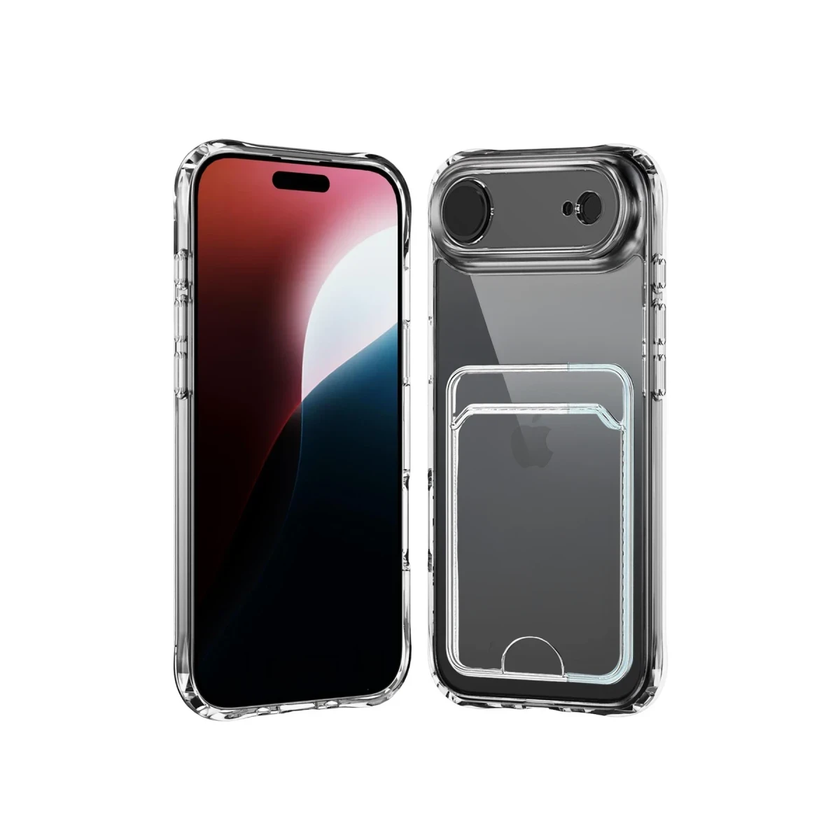 Newface Apple iPhone 17 Air Kart Şeffaf Silikon - Şeffaf — görsel 5