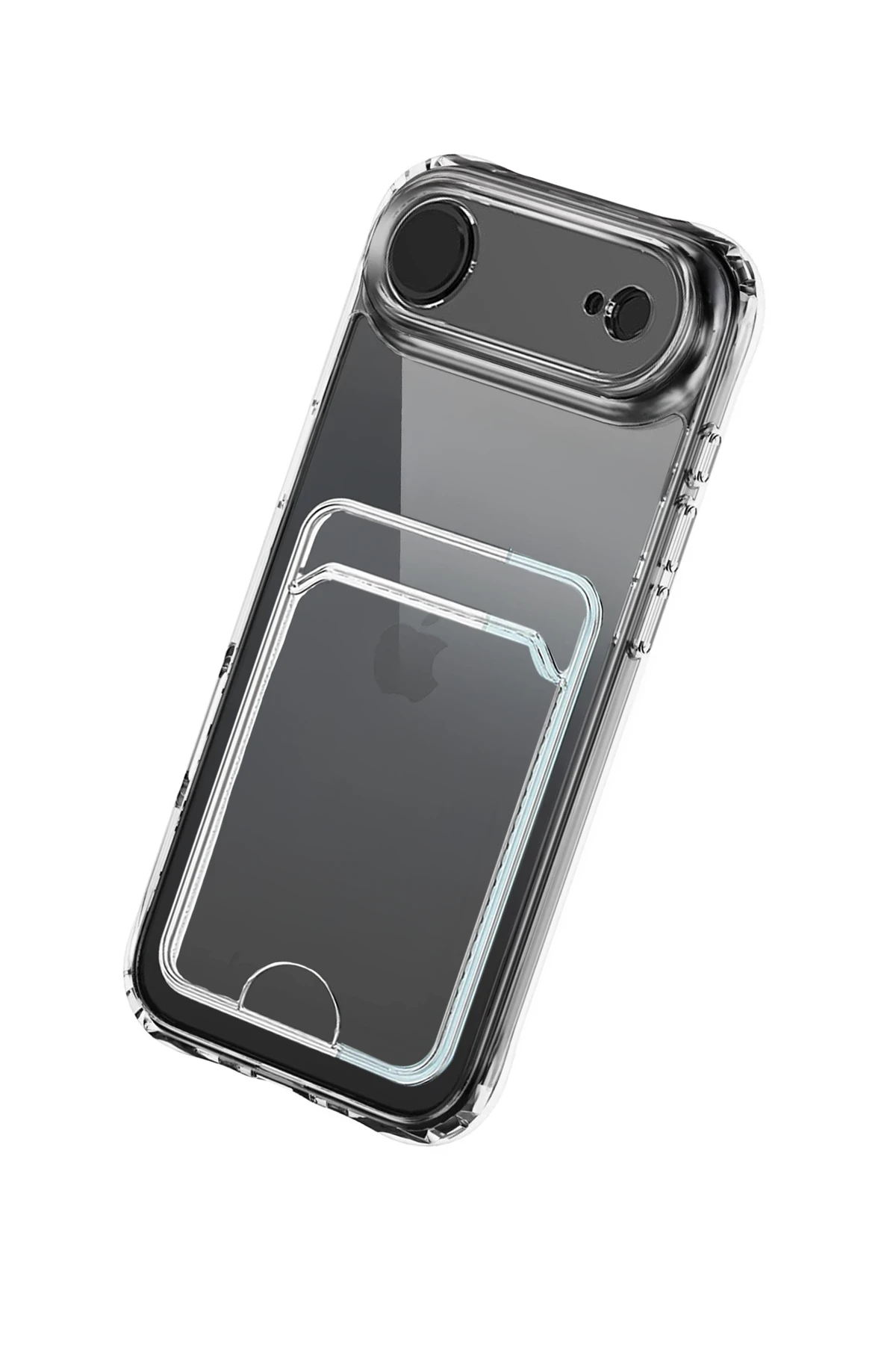 Newface Apple iPhone 17 Air Kart Şeffaf Silikon - Şeffaf