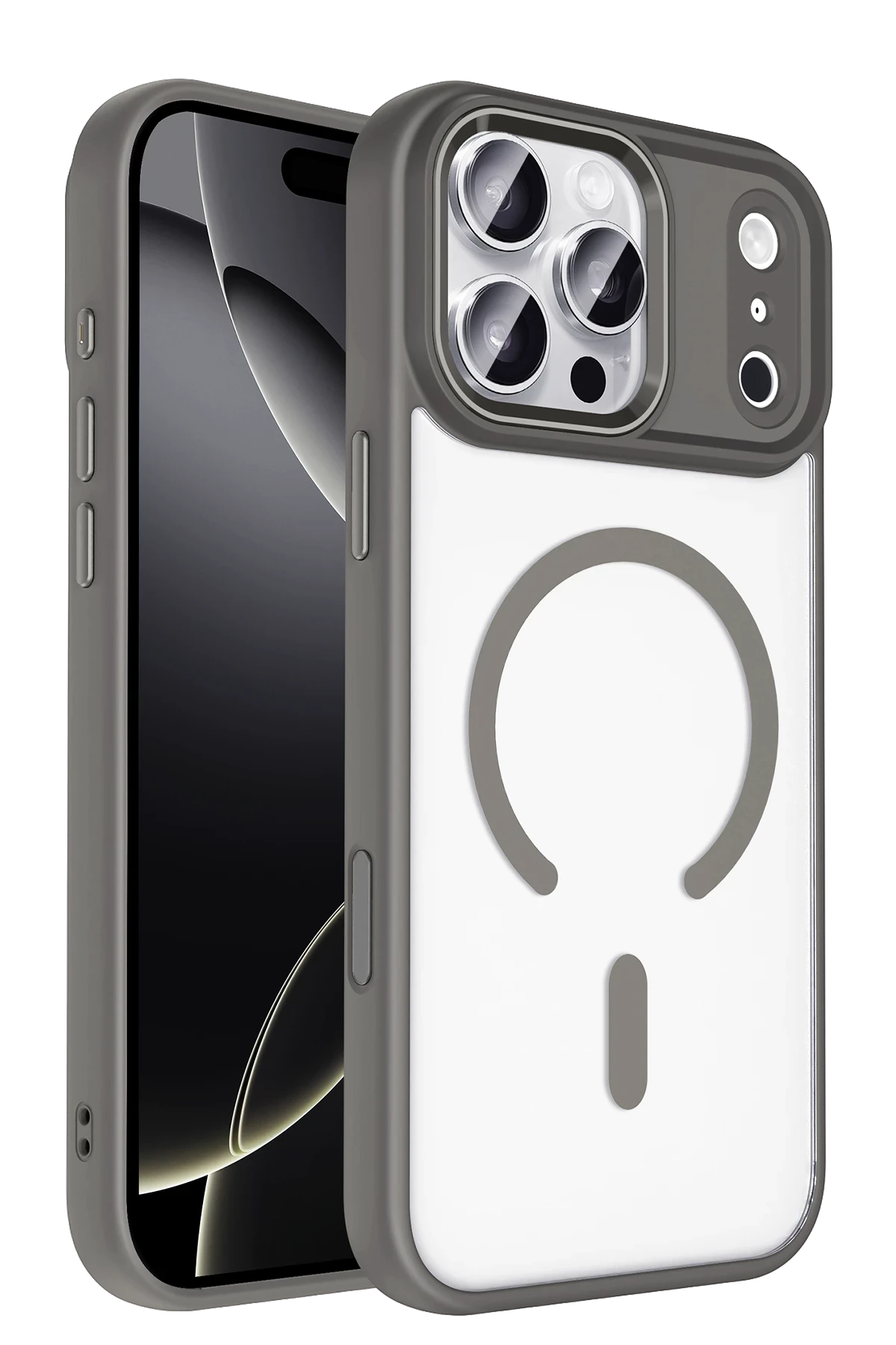 Joko Apple iPhone 17 Pro Max Terea Magsafe Kapak - Gri