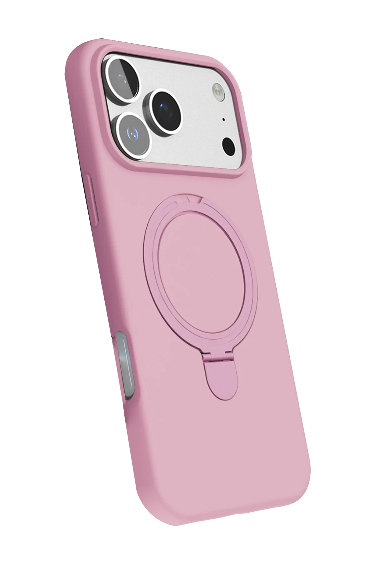 Newface Apple iPhone 17 Pro Max Regal Magsafe Standlı Kapak - Açık Pembe — görsel 3