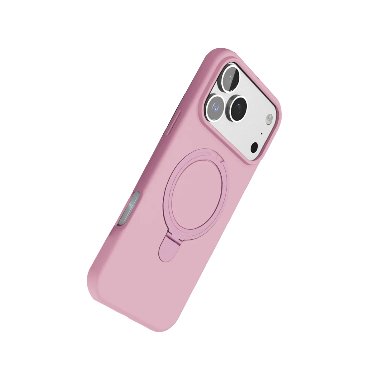 Newface Apple iPhone 17 Pro Max Regal Magsafe Standlı Kapak - Açık Pembe — görsel 11