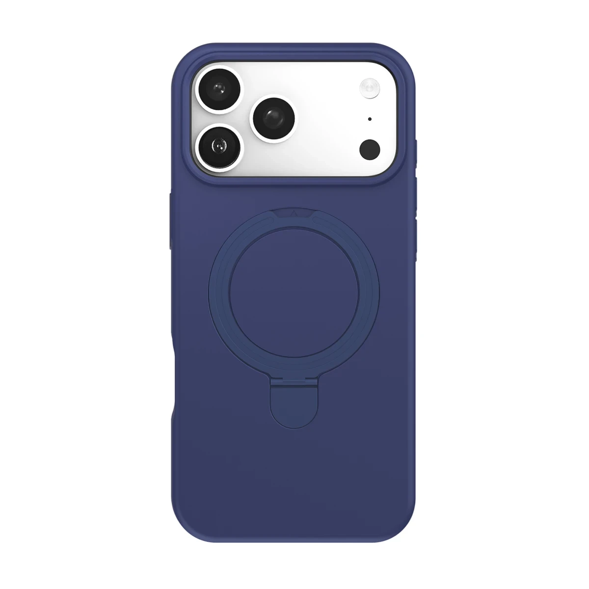Newface Apple iPhone 17 Pro Max Regal Magsafe Standlı Kapak - Lacivert