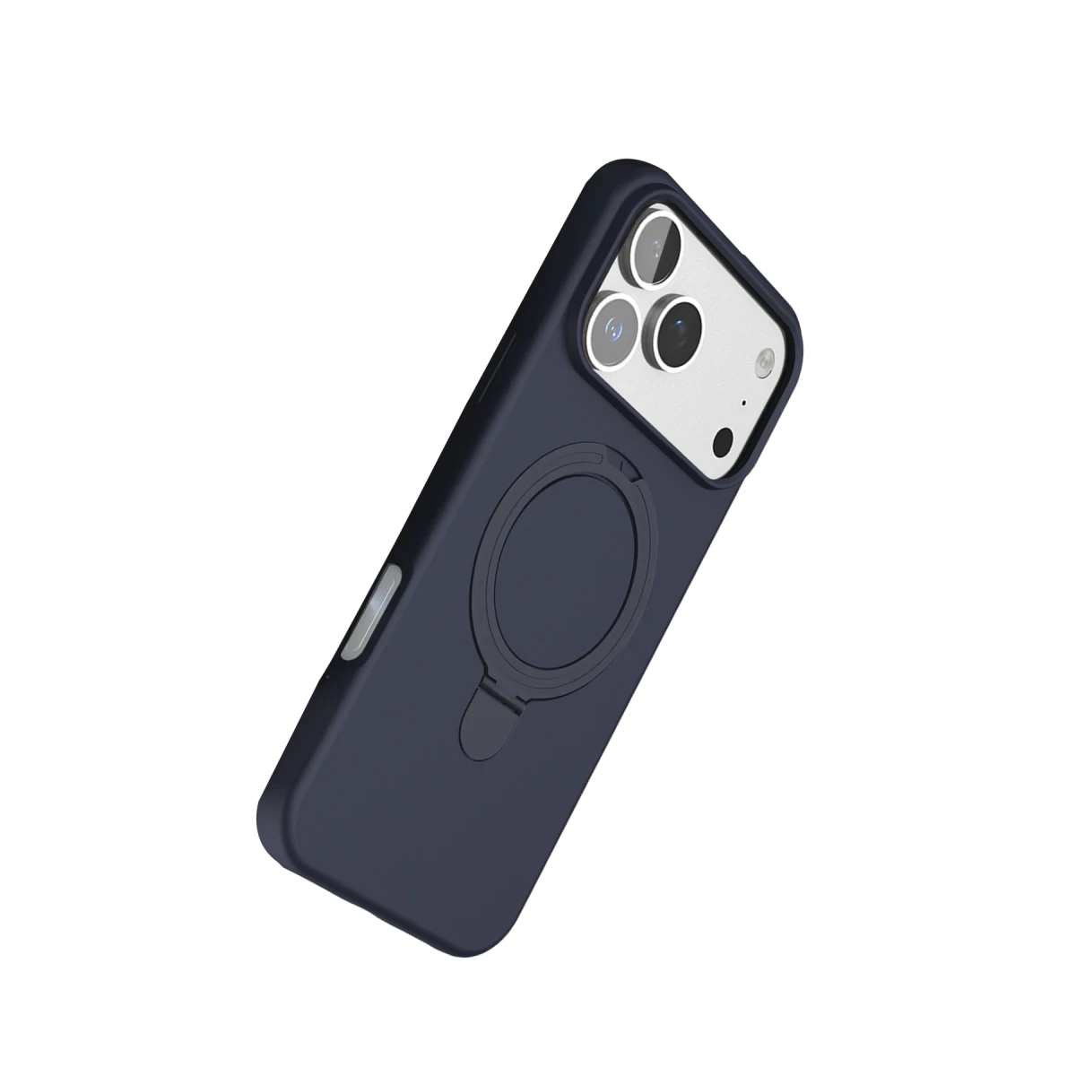 Newface Apple iPhone 17 Pro Max Regal Magsafe Standlı Kapak - Lacivert