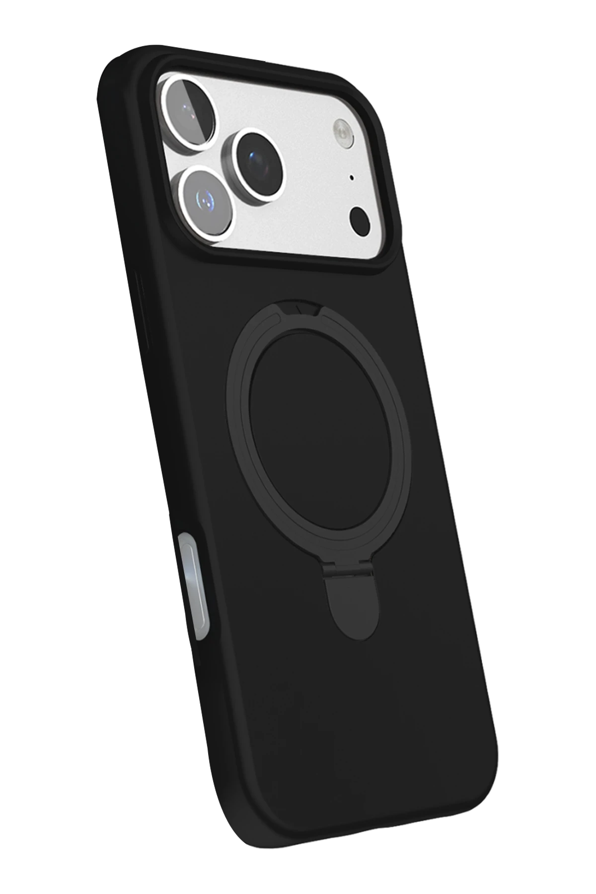 Newface Apple iPhone 17 Pro Max Regal Magsafe Standlı Kapak - Siyah