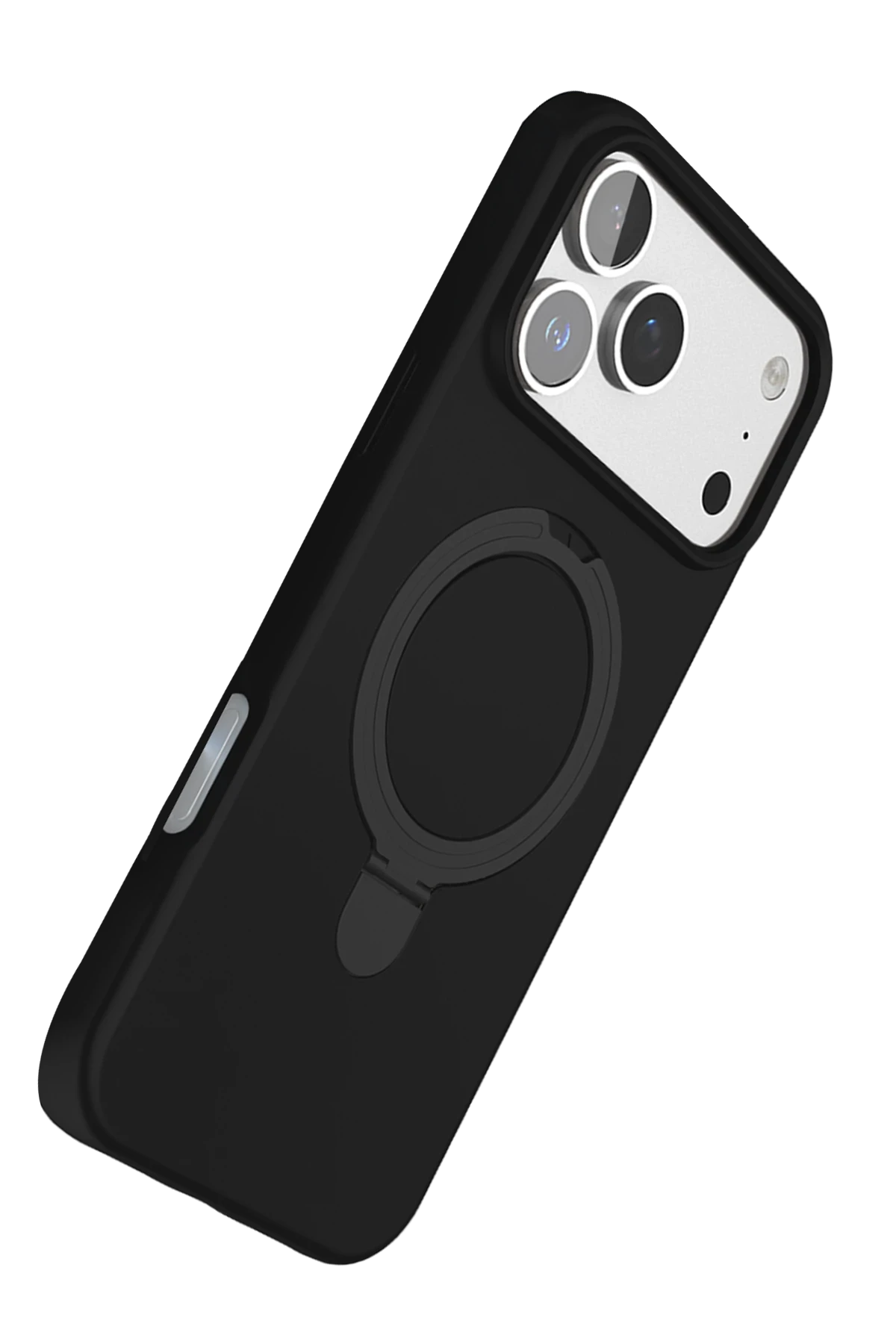 Newface Apple iPhone 17 Pro Max Regal Magsafe Standlı Kapak - Siyah