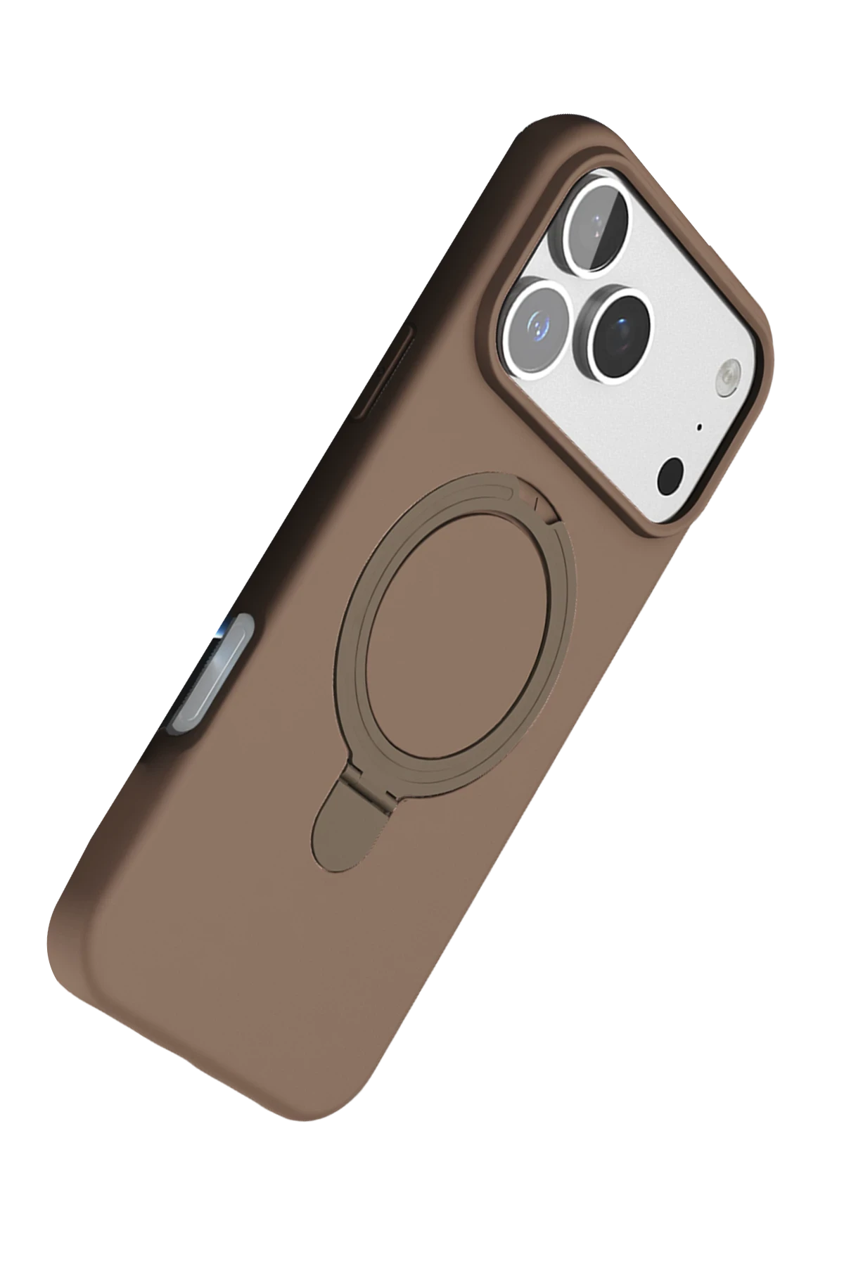 Newface Apple iPhone 17 Pro Max Regal Magsafe Standlı Kapak - Çöl Titanyum