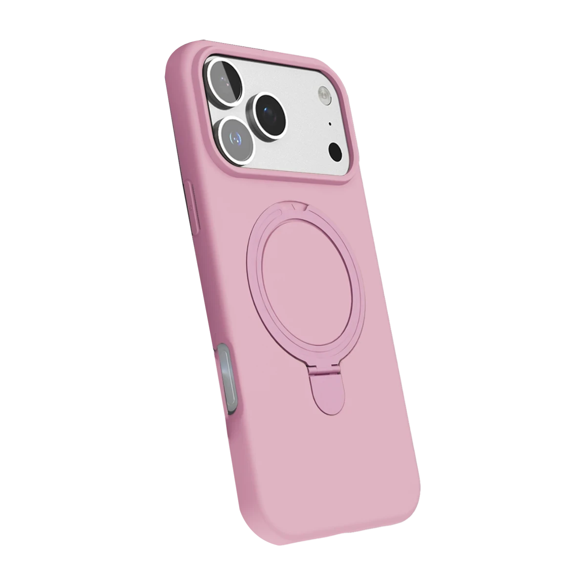 Newface Apple iPhone 17 Pro Regal Magsafe Standlı Kapak - Açık Pembe — görsel 10