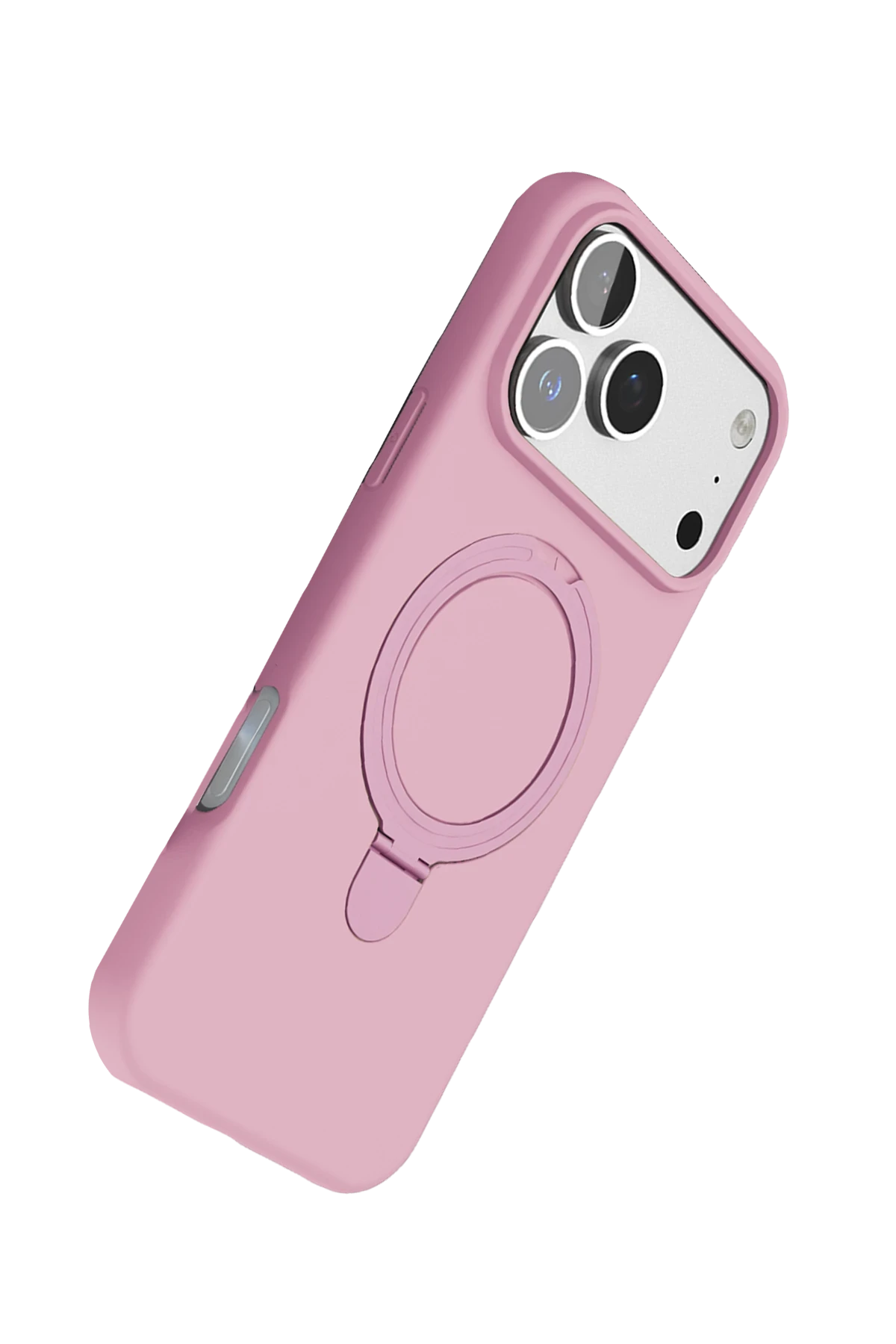 Newface Apple iPhone 17 Pro Regal Magsafe Standlı Kapak - Açık Pembe — görsel 4