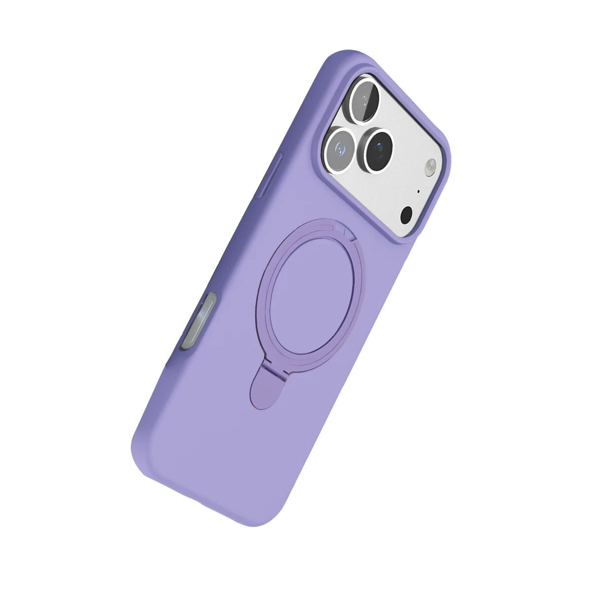 Apple iPhone 17 Pro Regal Magsafe Standlı Kapak - Lila