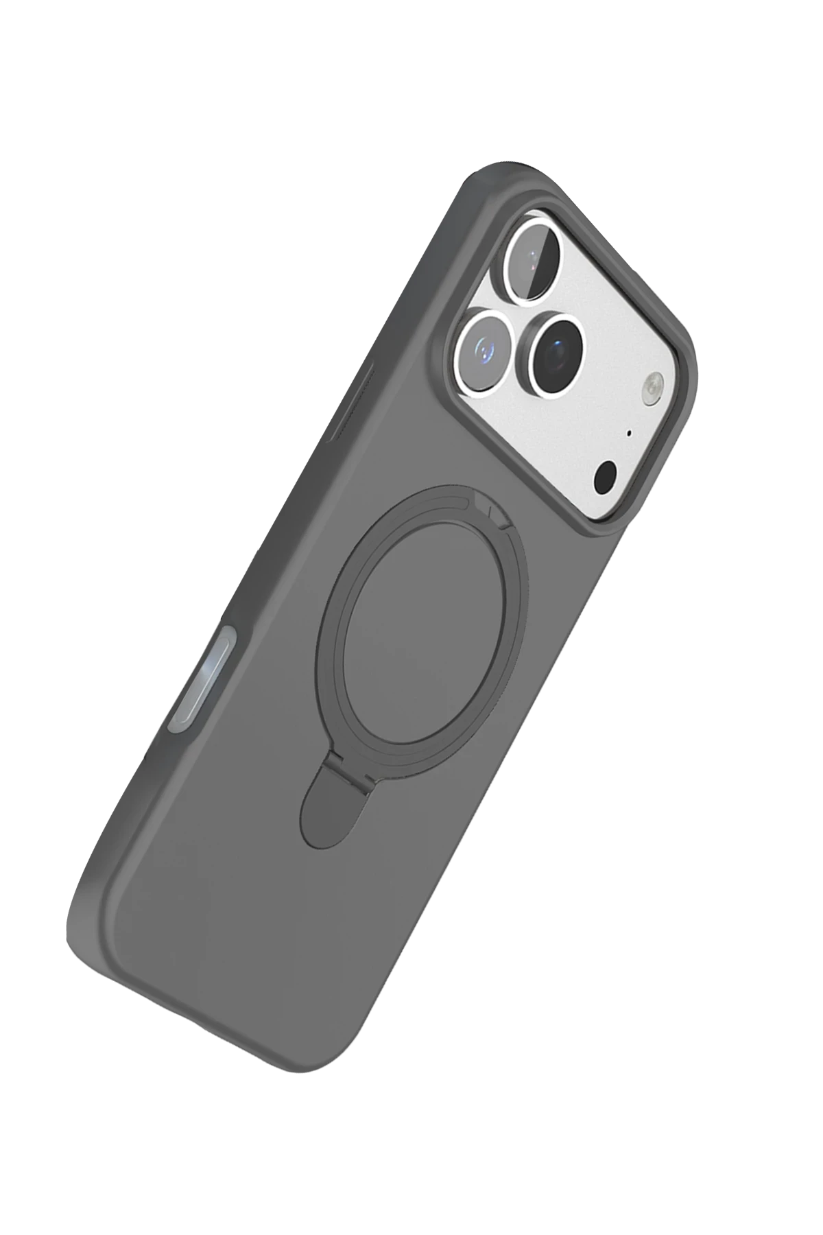 Newface Apple iPhone 17 Pro Regal Magsafe Standlı Kapak - Titan Gri