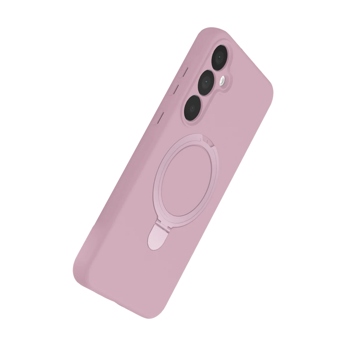 Newface Samsung Galaxy A55 5G Regal Magsafe Standlı Kapak - Açık Pembe — görsel 10