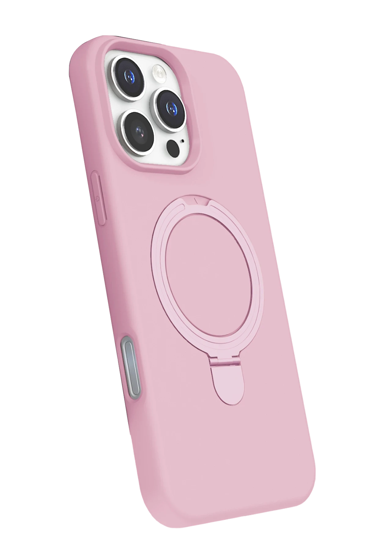 Newface Apple iPhone 16 Pro Max Regal Magsafe Standlı Kapak - Açık Pembe — görsel 2