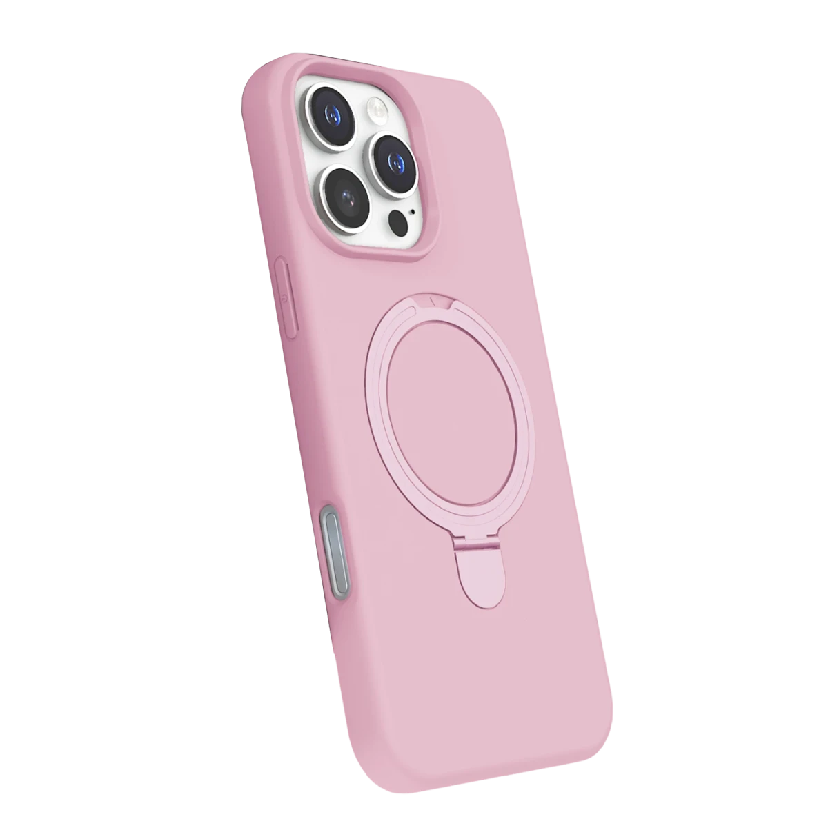 Newface Apple iPhone 16 Pro Max Regal Magsafe Standlı Kapak - Açık Pembe — görsel 7