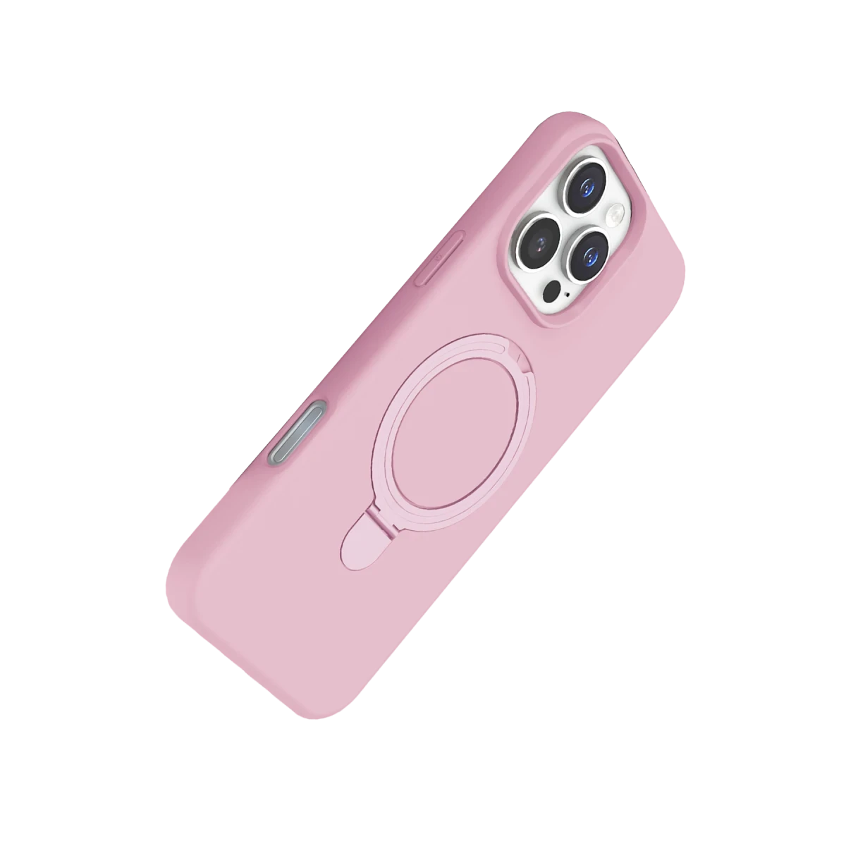 Newface Apple iPhone 16 Pro Max Regal Magsafe Standlı Kapak - Açık Pembe — görsel 8