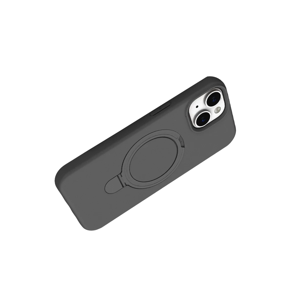 Newface Apple iPhone 15 Regal Magsafe Standlı Kapak - Titan Gri