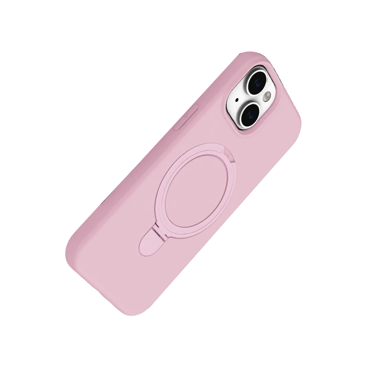 Newface Apple iPhone 15 Plus Regal Magsafe Standlı Kapak - Açık Pembe — görsel 8