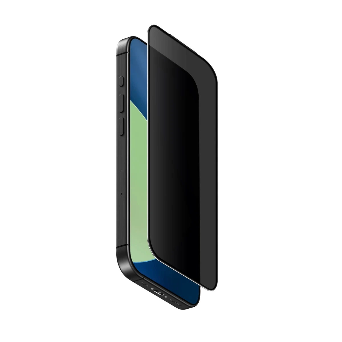 Uniq Apple iPhone 17 Pro Optix Xenon Nanocream Privacy Cam Ekran Koruyucu - Siyah
