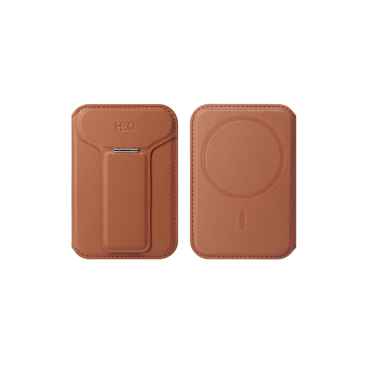 HDD HS-021 Stant Özellikli Magsafe Kartlık - Kahverengi