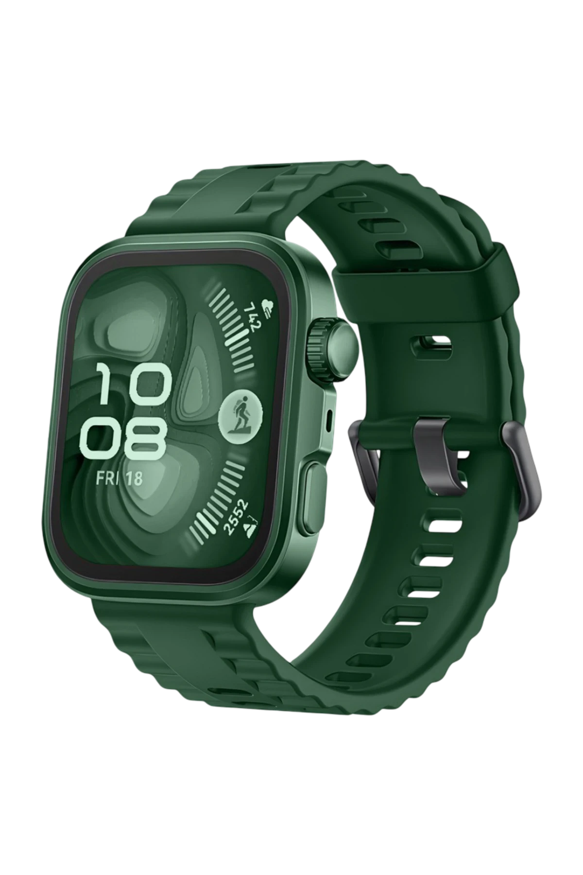 Newface Huawei Fit 4 Nova Silikon Kordon - Koyu Yeşil