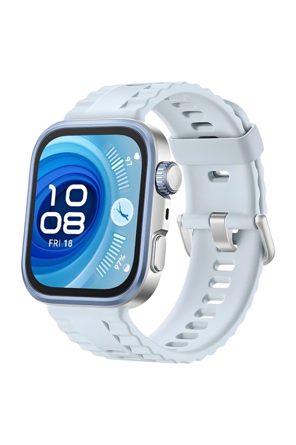 Newface Huawei Fit 4 Nova Silikon Kordon - Açık Mavi