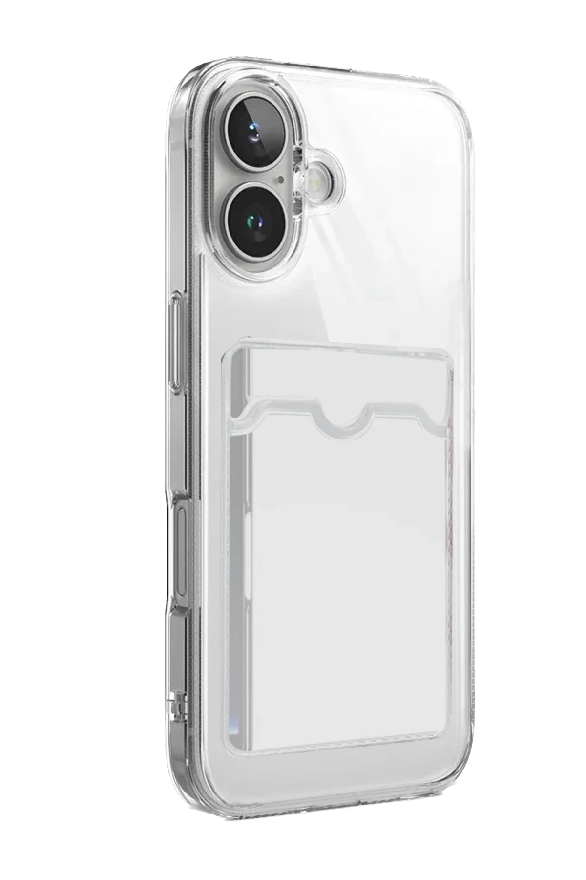 Newface Apple iPhone 17 Kart Şeffaf Silikon - Şeffaf